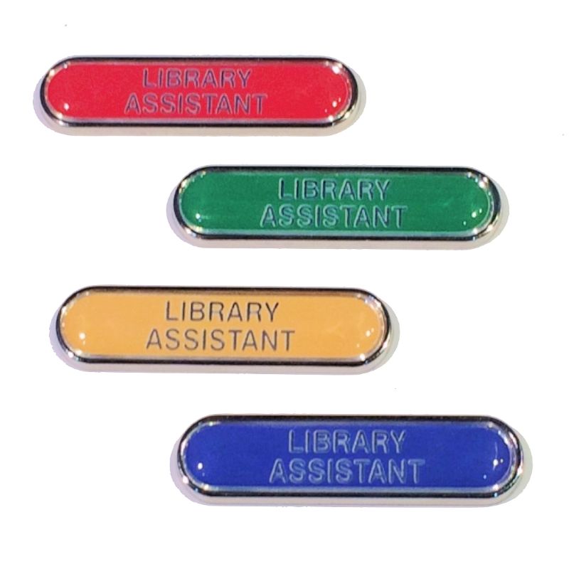 LIBRARY ASSISTANT badge